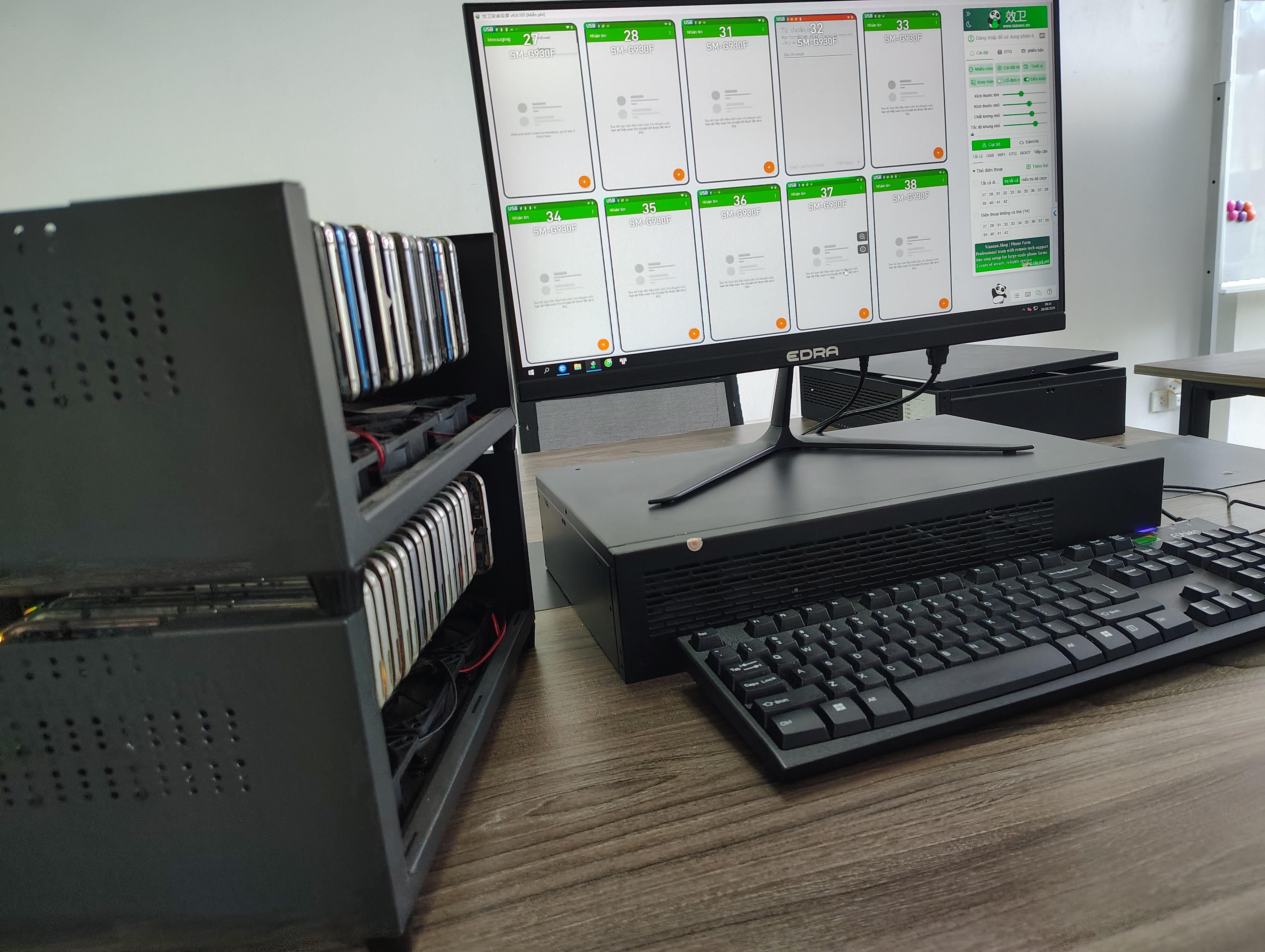 Box Phone Farm Tại Mipec Rubik 360 , Hà Nội